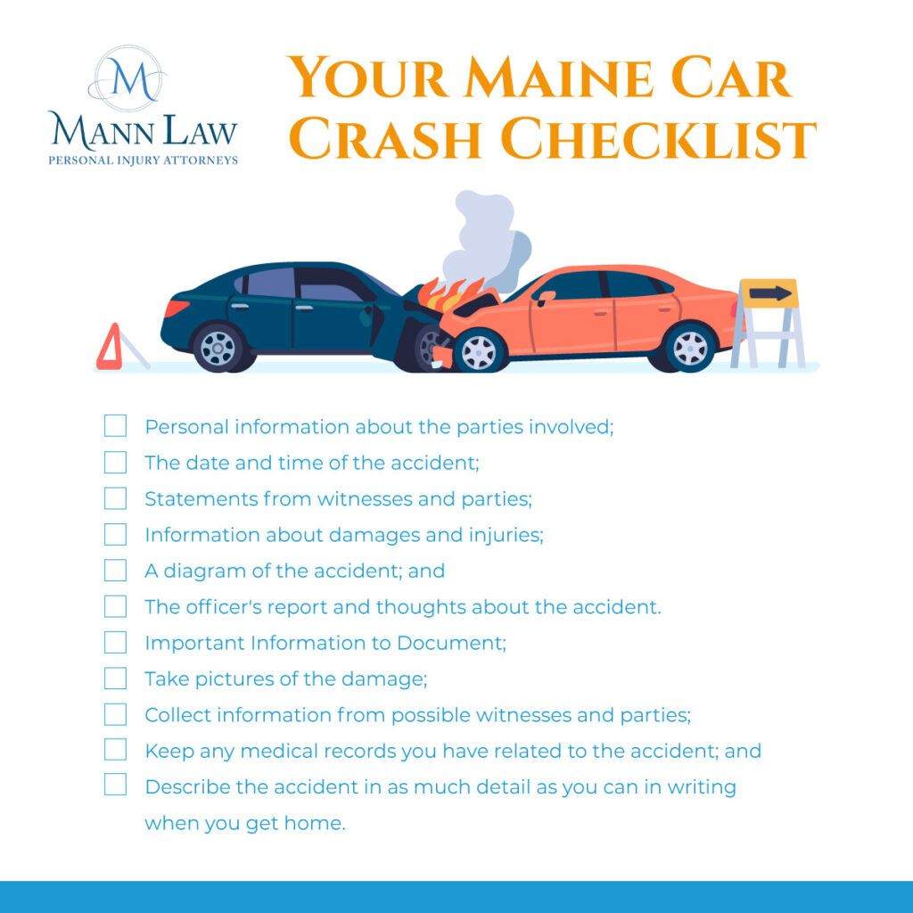 The Difference Between a Crash and an Accident in Maine - Mann Law